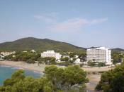 Blick zum Strand von Canyamel